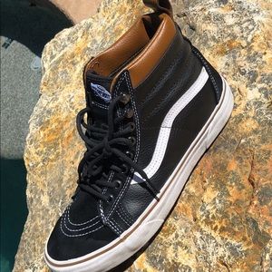 High top/suede/leather vans